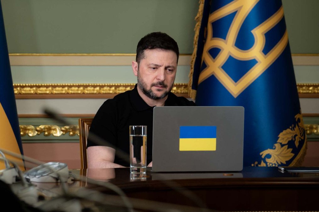 Ukrainian President Volodymyr Zelenskyy during the interview with CNN on March 15, 2026. (Source: Volodymyr Zelenskyy/X)