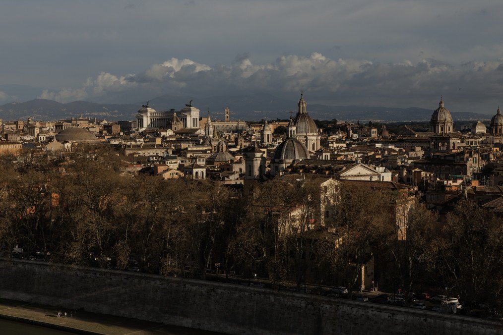 A view over the city on March 25, 2025 in Rome, Italy. (Source: Getty Images)