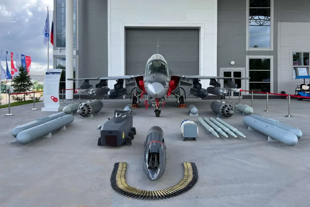 Yak-130M jet in 2025.