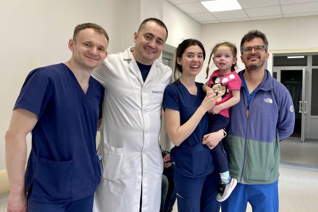 Ukrainian Surgeons Perform Life-Saving Brain Surgery on a 4-Year Old Girl from Northern Ireland