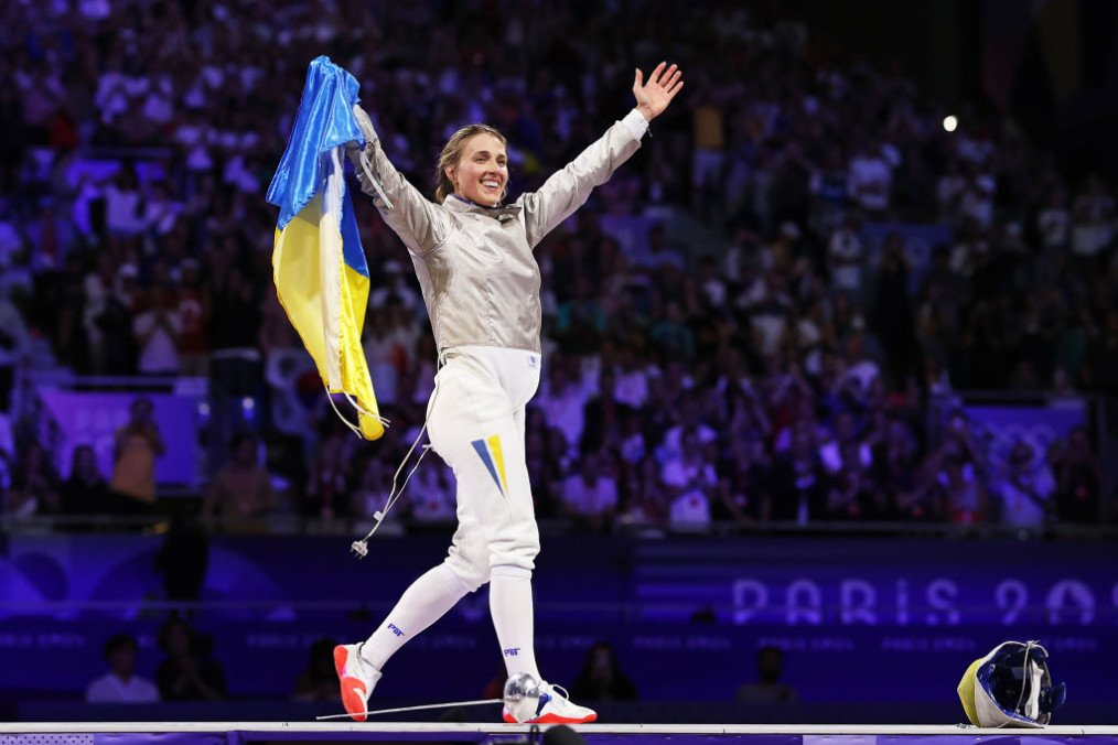 Olha Kharlan Wins Ukraine’s First Gold in Women’s Sabre Fencing