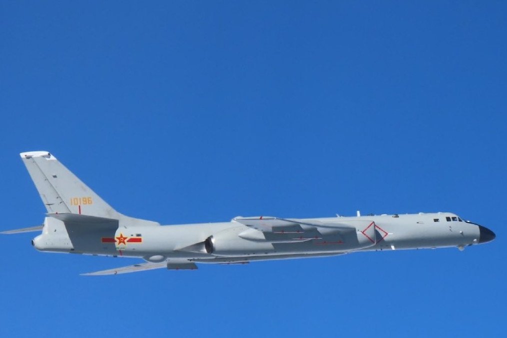 Chinese H-6 bomber. (Source: Japanese Defense Minister Shinjiro Koizumi)