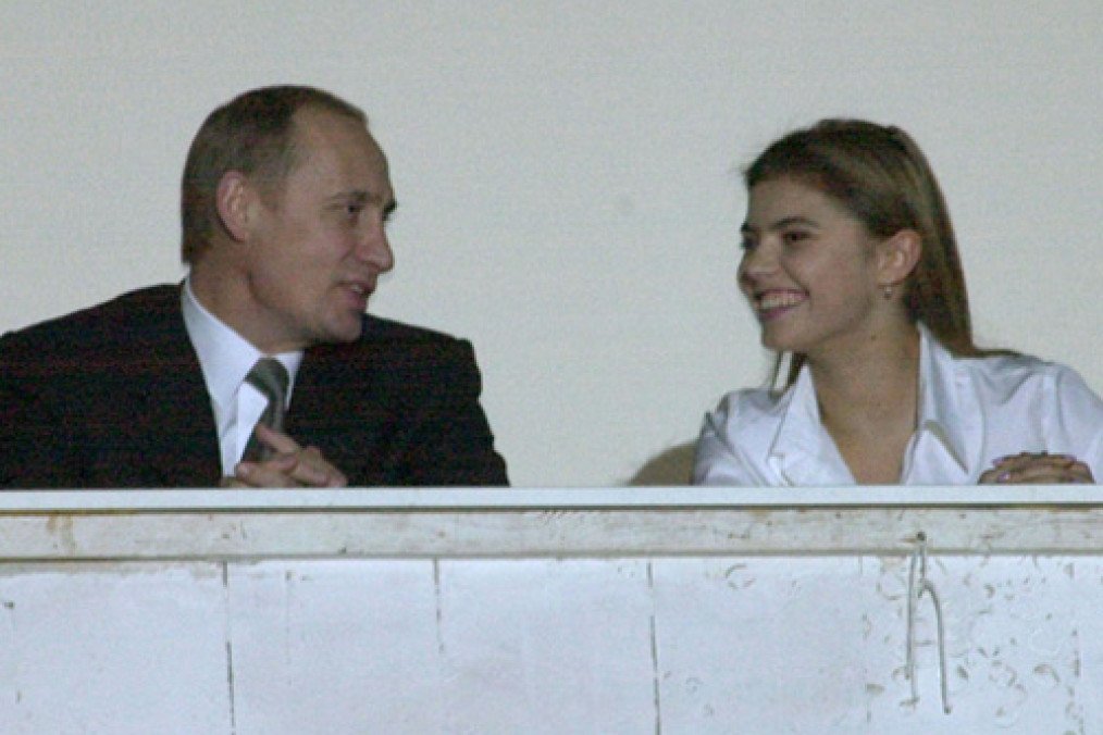 Russian leader Vladimir Putin and Alina Kabaeva. (Source: Wikipedia)