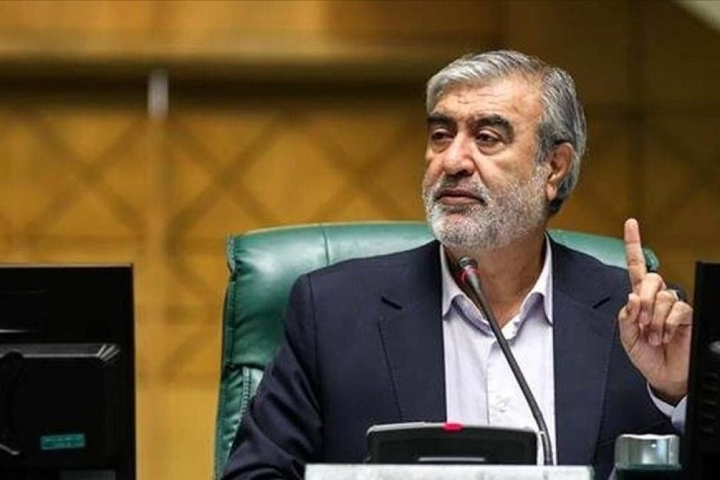 Iranian lawmaker Ebrahim Azizi, head of Iran’s parliamentary National Security Committee, speaks during a session of the Iranian parliament in Tehran. (Source: X / @Ebrahimazizi33)