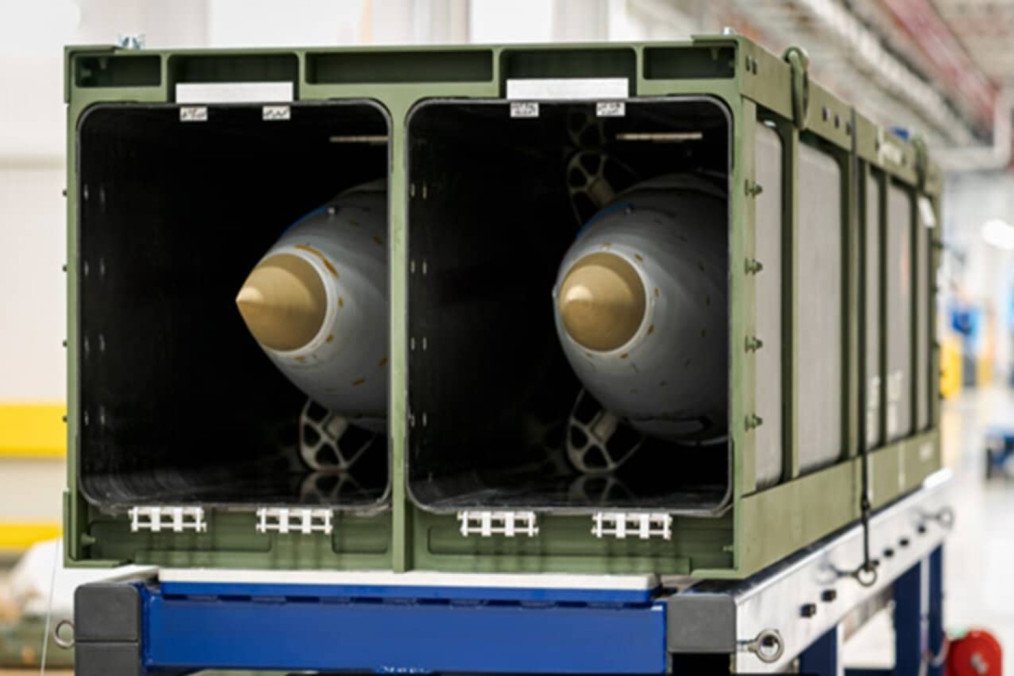 PrSM missiles in a transport and launch container. (Photo: Lockheed Martin)
