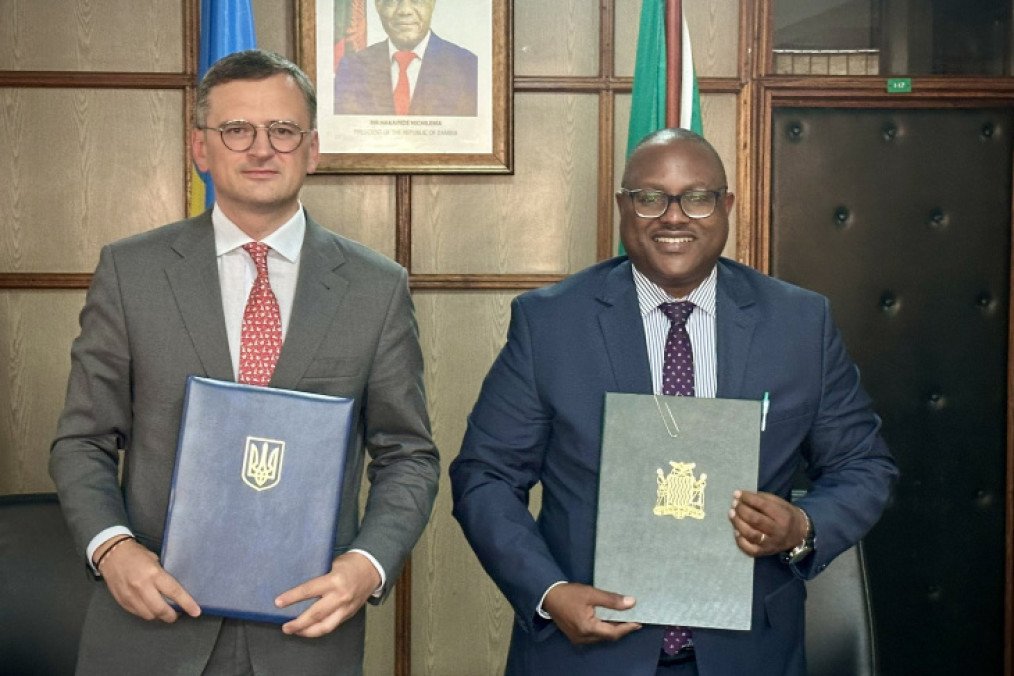 Foreign Ministers of Ukraine and Zambia Sign a Memorandum on Political Consultations