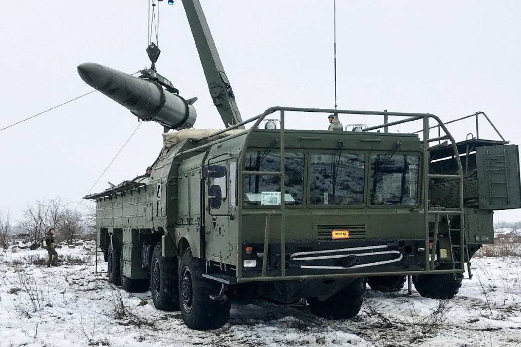Imagen ilustrativa del sistema de misiles tácticos Iskander de Rusia. (Foto: Medios rusos) Imagen ilustrativa del sistema de misiles tácticos Iskander de Rusia. (Foto: Medios rusos)