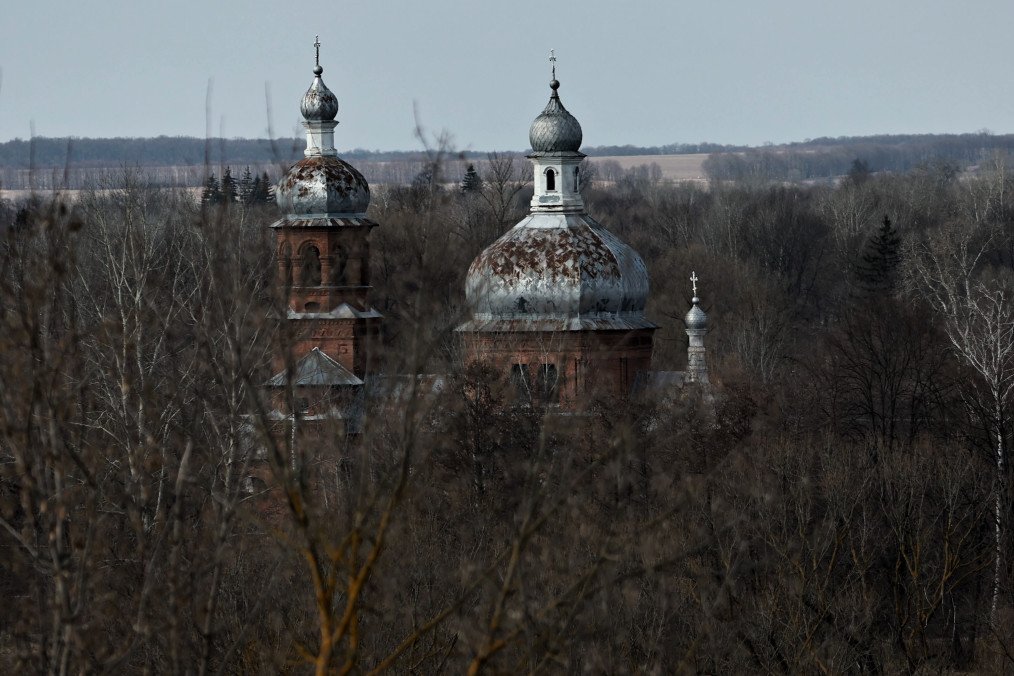 Domes of a church are seen on March 28, 2024 in Bilopillia, Sumy region, Ukraine. Illustrative photo. (Source: Getty Images)