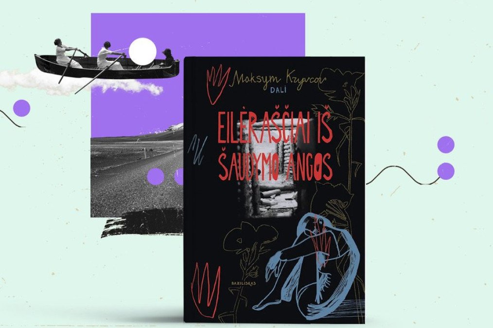 The Lithuanian edition of “Poems from a Firing Port” by Maksym Kryvtsov. (Source: 15-minute Book of the Year)