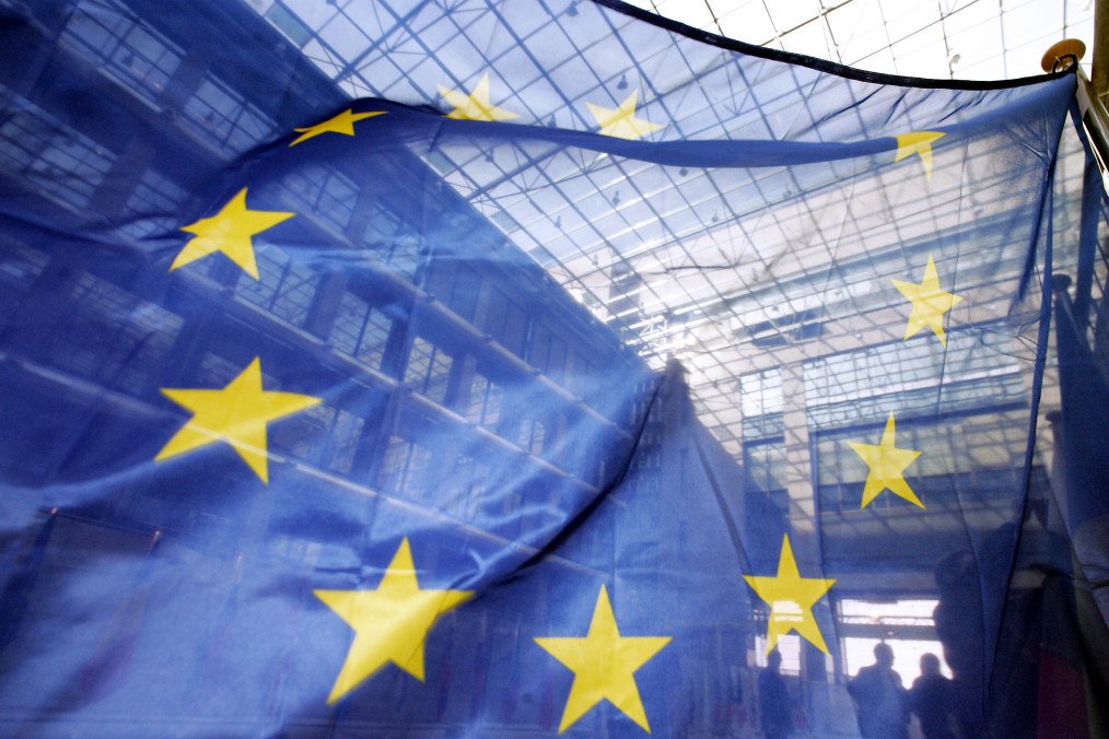 The European flag. (Source: Getty Images)