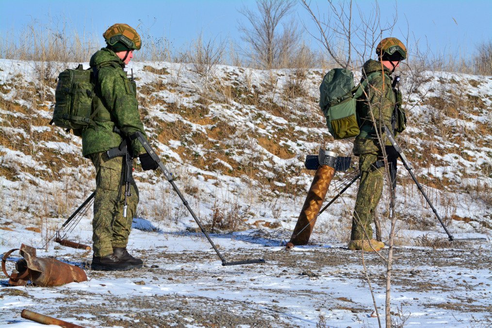 A military training exercise held by an engineer unit of the Russian Southern Military District in Rostov-On-Don, Russia on January 19, 2026. Illustrative image. (Photo: Getty Images)