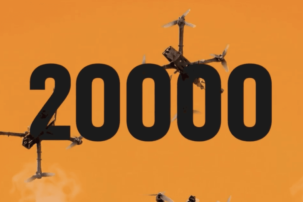 A graphic marking 20,000 Russian drones neutralized by electronic warfare units of Ukraine’s 3rd Army Corps A graphic marking 20,000 Russian drones neutralized by electronic warfare units of Ukraine’s 3rd Army Corps
