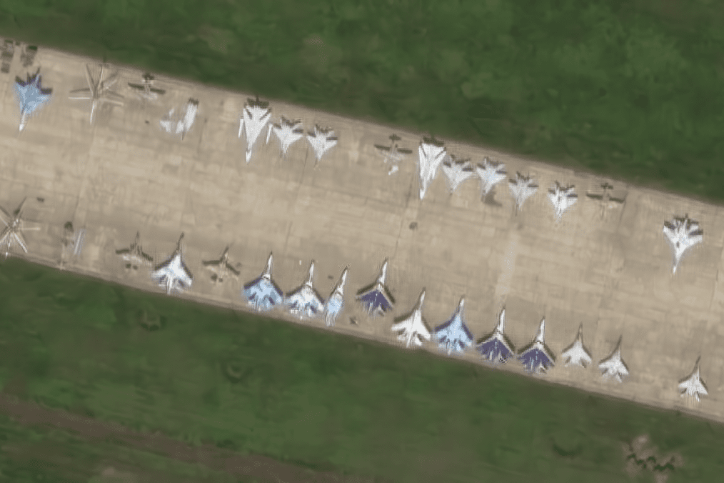 Russia’s Lipetsk Air Base Sees Growing Number of Decommissioned Military Jets