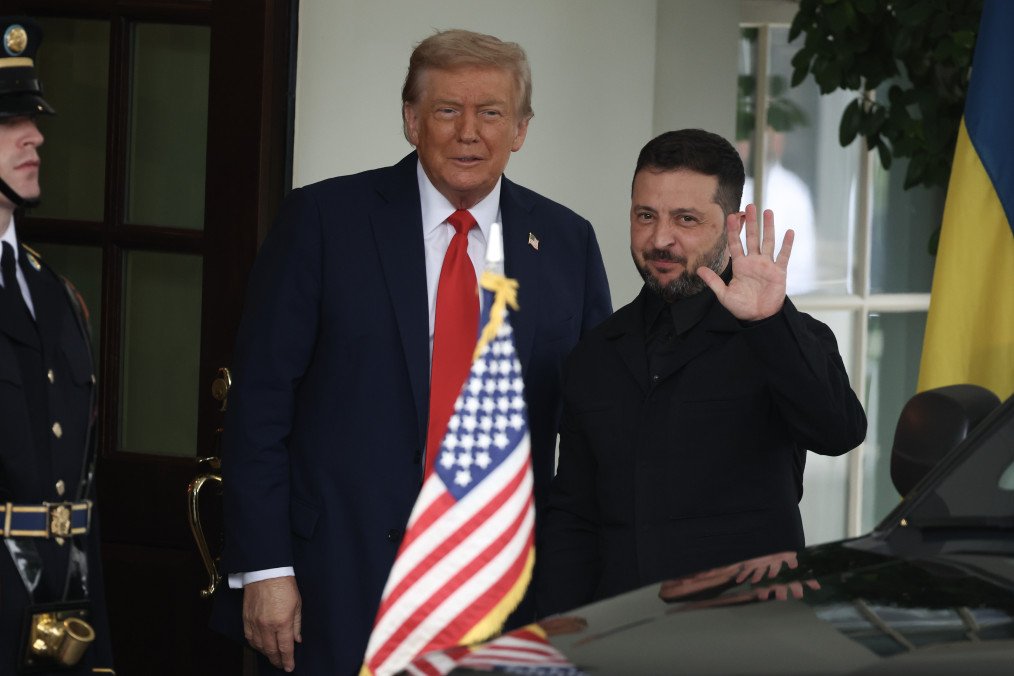 Trump Meets Zelenskyy and European Leaders at White House