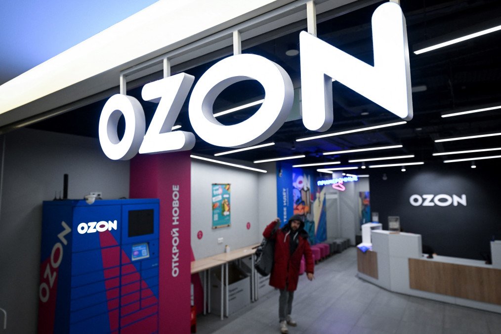 A view of a pickup point of Russia's online retailer Ozon in Moscow on March 16, 2023. (Source: Getty Images) A view of a pickup point of Russia's online retailer Ozon in Moscow on March 16, 2023. (Source: Getty Images)