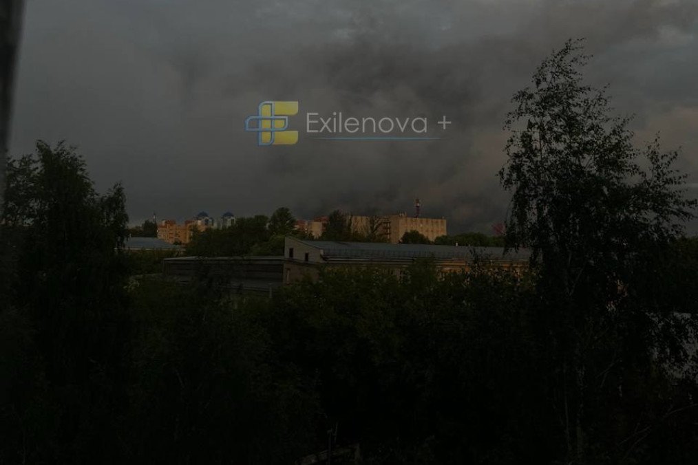 Drones struck the Slavneft-YANOS oil refinery in Russia's Yaroslavl region overnight on July 6, 2026. (Source: Exilenova+)