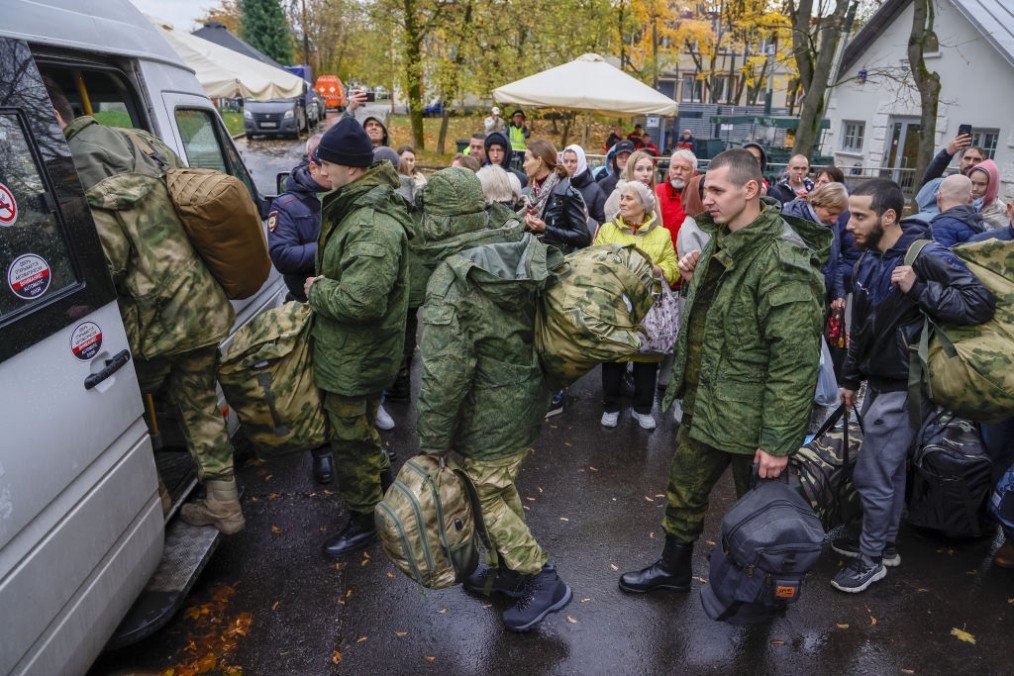 Russia May Face New Mobilization Due to Troop Shortages Amid Kursk Incursion, Bloomberg Says