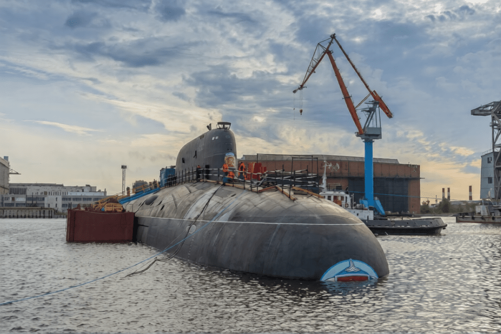 Russian Project 08851 Yasen-M SSGN Krasnoyarsk (K-571). Russian Project 08851 Yasen-M SSGN Krasnoyarsk (K-571).