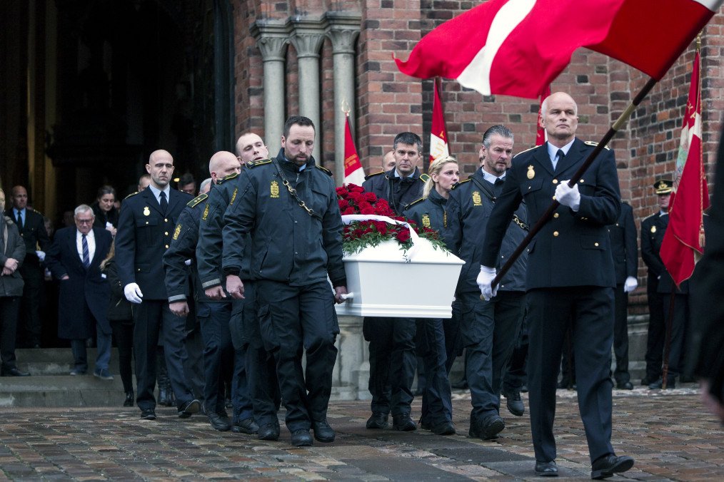 Illustrative photo. A coffin is carried from Roskilde Cathedral following a state funeral in Denmark. (Source: Getty Images) Illustrative photo. A coffin is carried from Roskilde Cathedral following a state funeral in Denmark. (Source: Getty Images)