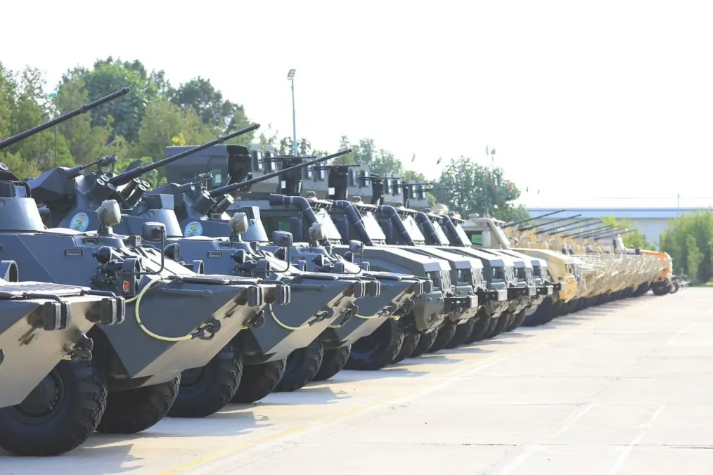 Russia Trains for Desert Warfare With Uzbekistan in New Military Alliance Drill