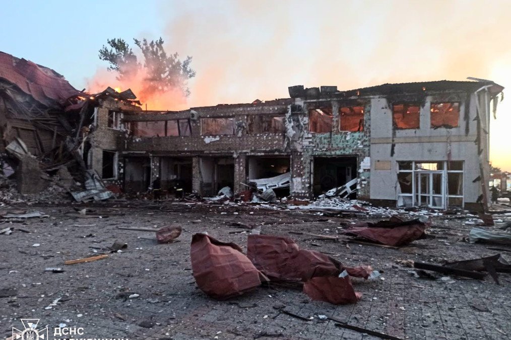 Russian Drone Strike on Kharkiv Region Kills Two, Injures 10 in Overnight Attack