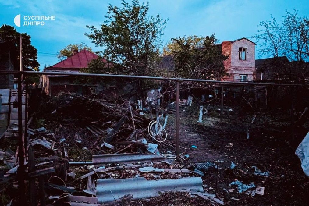 Attack on Kryvyi Rih. (Source: Suspilne Dnipro)