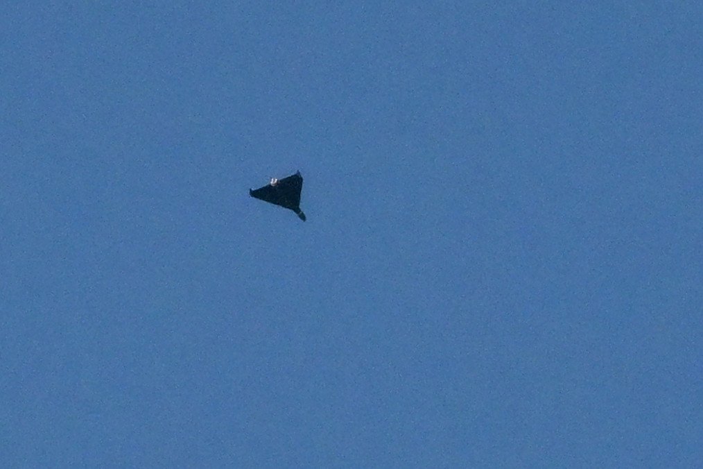Illustrative image. A Russian drone flies during drone and missile strikes in Kyiv on September 7, 2025, amid the Russian invasion of Ukraine. (Source: Getty Images) Illustrative image. A Russian drone flies during drone and missile strikes in Kyiv on September 7, 2025, amid the Russian invasion of Ukraine. (Source: Getty Images)