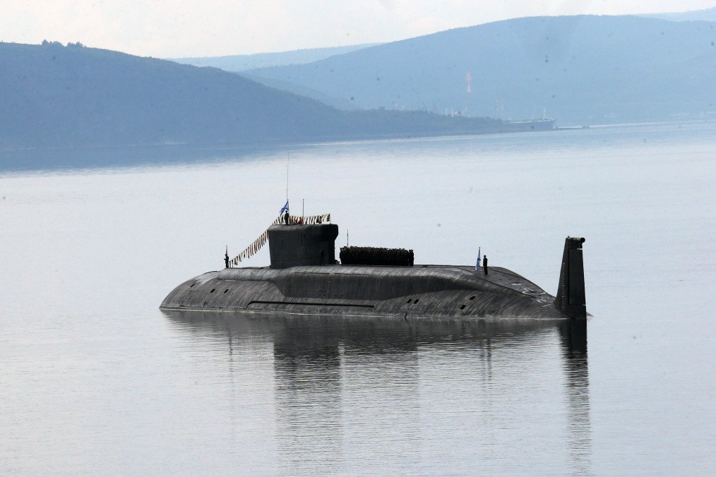 Moscow Declares Ocean Readiness for Its Strategic Nuclear Fleet Russian nuclear submarine Yuri Dolgorukiy. (Source: Getty Images)