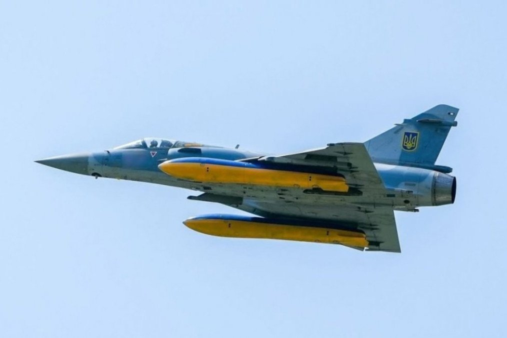 A Ukrainian Air Force Mirage 2000 fighter jet flies during an operational mission. (Source: Ukrainian Air Force) A Ukrainian Air Force Mirage 2000 fighter jet flies during an operational mission. (Source: Ukrainian Air Force)