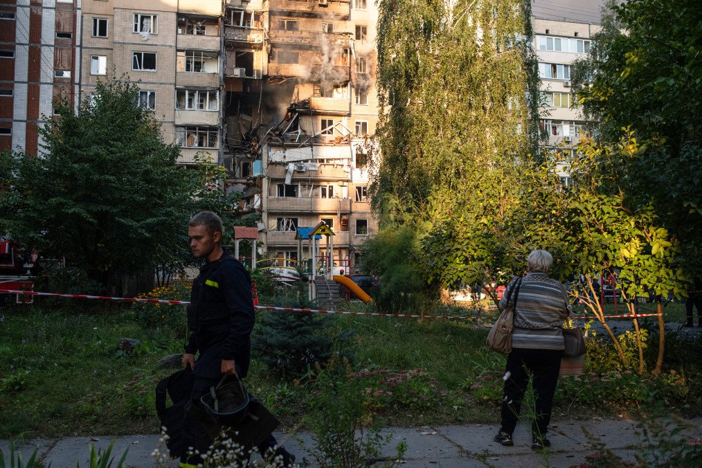 Russians Striking Old Buildings to Maximize Destruction and Casualties, Ukraine’s Emergency Service Says