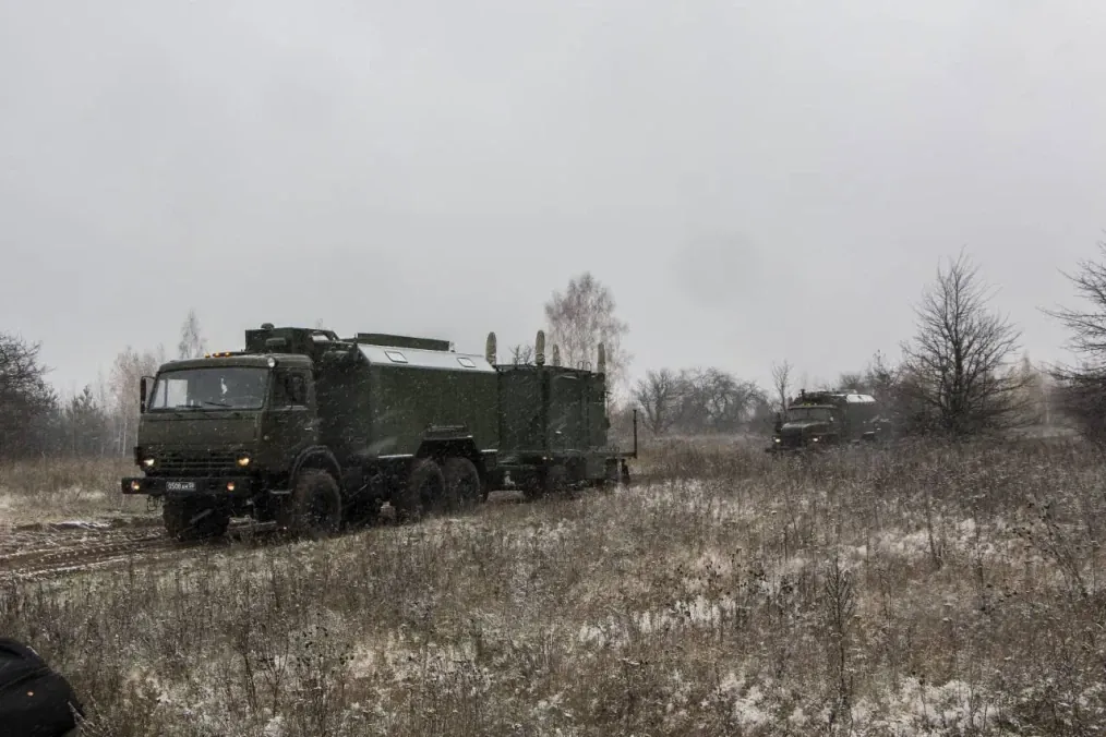 Russian R-330Zh “Zhitel” electronic warfare system mounted on KamAZ truck. (Photo: Open source) Russian R-330Zh “Zhitel” electronic warfare system mounted on KamAZ truck. (Photo: Open source)