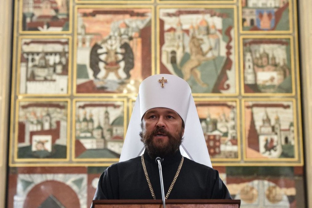 Metropolitan Hilarion of Volokolamsk, Chairman of the External Church Relations Department of the Moscow Patriarchate in Moscow, Russia. (Source: Getty Images)