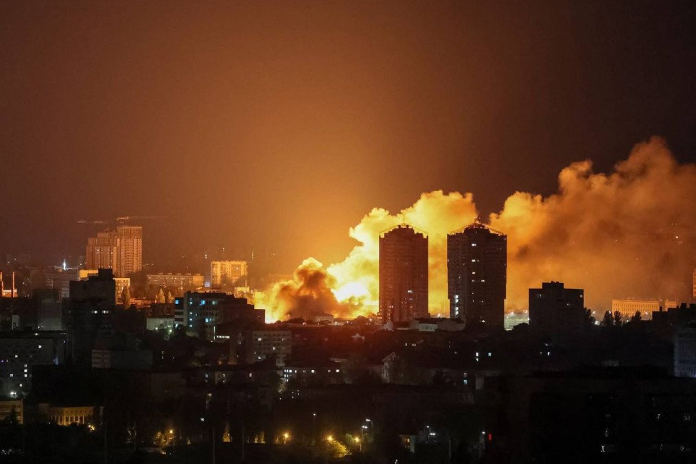 Russia Launches Massive Missile and Drone Assault Across Ukraine—Rescuers Killed, Dozens Civilians Injured Russia Launches Massive Missile and Drone Assault Across Ukraine—Rescuers Killed, Dozens Civilians Injured
