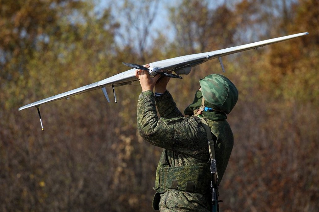 Rare Russian Drone 'Takhion' Shot Down by Ukrainian Forces Over Kharkiv Region, Video