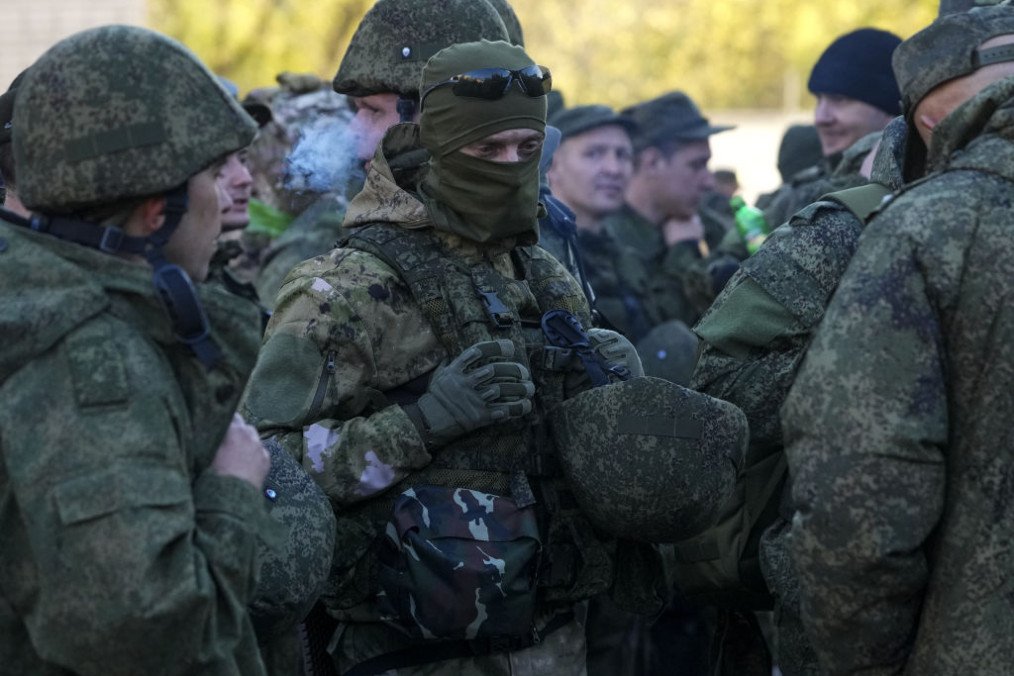 Russian citizens drafted during the mobilization are seen being dispatched to combat coordination areas after a military call-up for the Russia-Ukraine war in Moscow, Russia on October 10, 2022. (Source: Getty Images) Russian citizens drafted during the mobilization are seen being dispatched to combat coordination areas after a military call-up for the Russia-Ukraine war in Moscow, Russia on October 10, 2022. (Source: Getty Images)