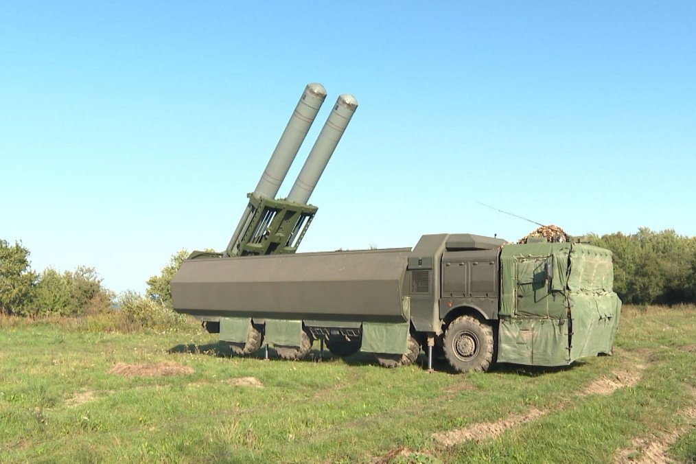 Illustrative image. Russian Bastion missile launcher. Illustrative image. Russian Bastion missile launcher.