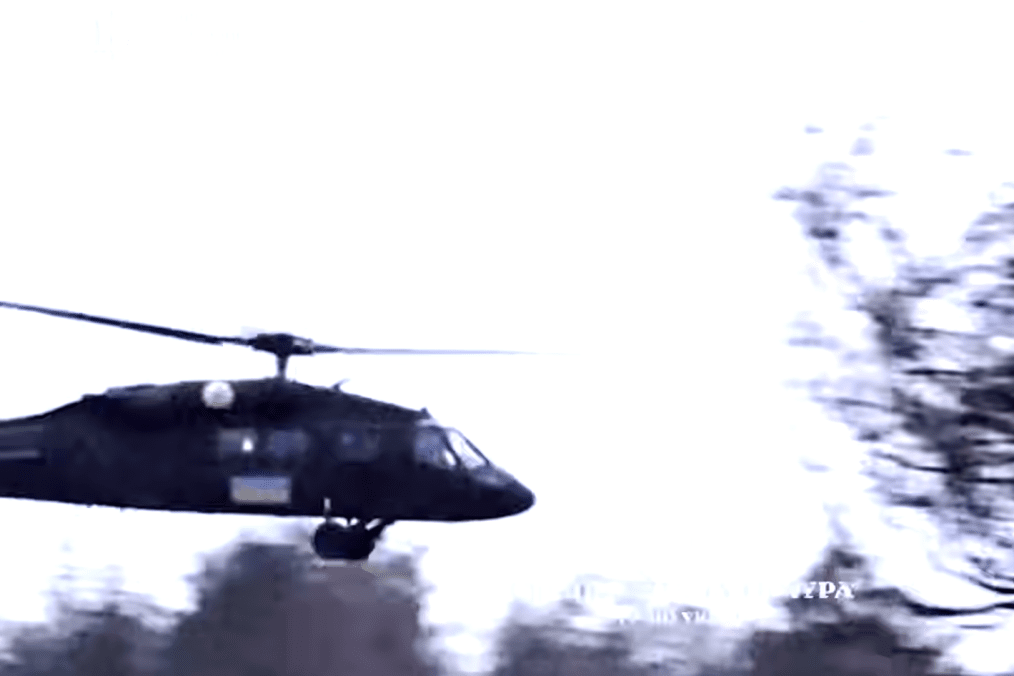 Ukrainian Special Forces Helicopter Raid Destroys Dozens of Russian Targets in Kharkiv Region, Exclusive Video