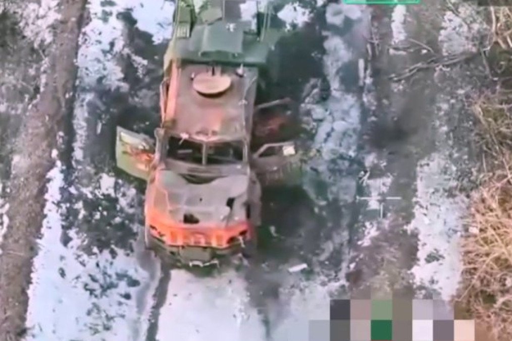 Equipment burned by "Phoenix" pilots. (Source: SBGS)