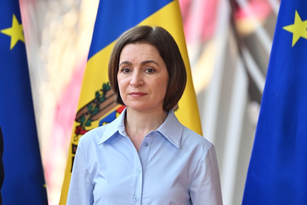 Maia Sandu Calls for Increased Pressure on Russia After New Drone Incident Moldovan President Maia Sandu. (Source: Getty Images)