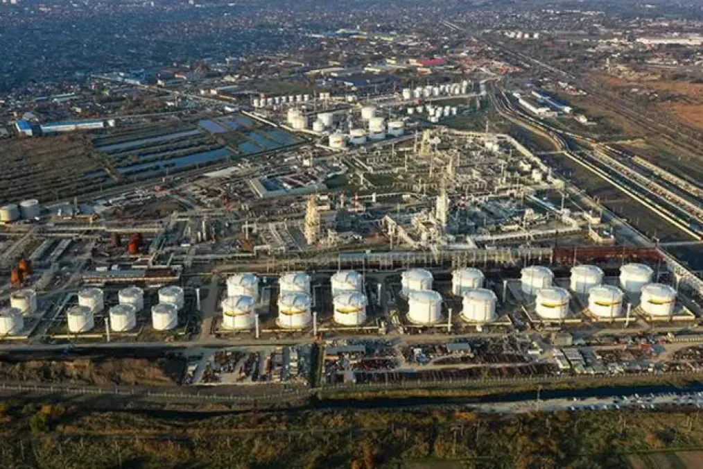 Slavyansk-on-Kuban oil refinery. (Source: Russian media)