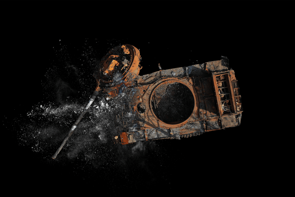 Illustrative image. Destroyed Russian military equipment. (Source: UNITED24 Media/Oleksandr Manukians)