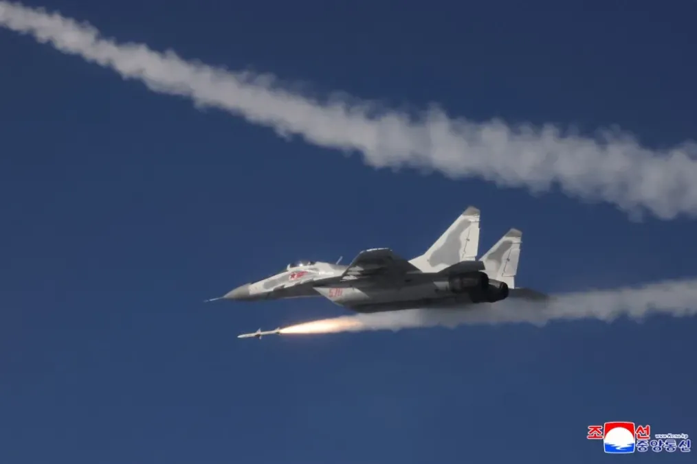 North Korea Tests Domestic Missile That Mirrors American Air-to-Air AIM-120 North Korea Tests Domestic Missile That Mirrors American Air-to-Air AIM-120