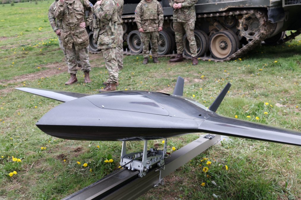 Nyan One Way Effector during a demonstration at the Salisbury Plain training area in the United Kingdom on June 1, 2026. (Source: UK Ministry of Defense)