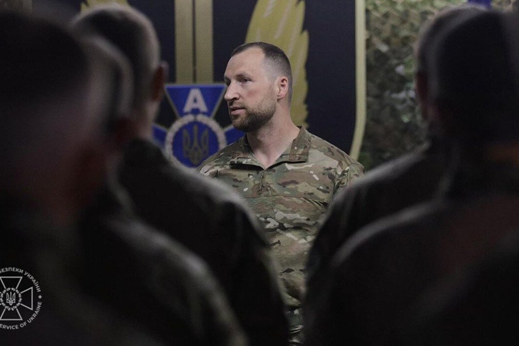 Fotografía oficial de Yevhenii Khmara, recién nombrado Ministro de Defensa de Ucrania tras su paso por el Servicio de Seguridad de Ucrania (SBU).