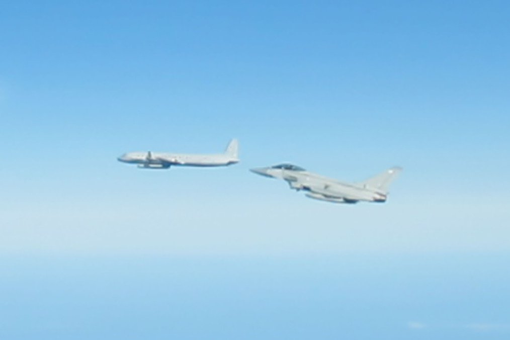 British Typhoon Jets Intercept Russian Warplanes Three Times Over Baltic Over Past Week British Typhoon Jets Intercept Russian Warplanes Three Times Over Baltic Over Past Week