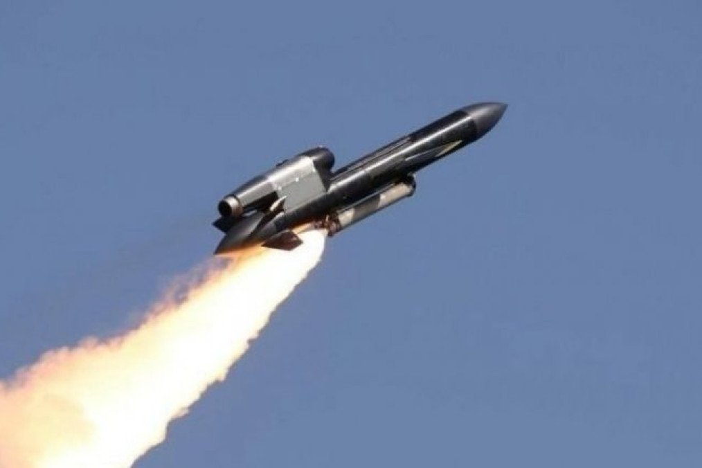 Ukrainian FP-5 Flamingo missile. Illustrative photo. (Source: Defense Express)