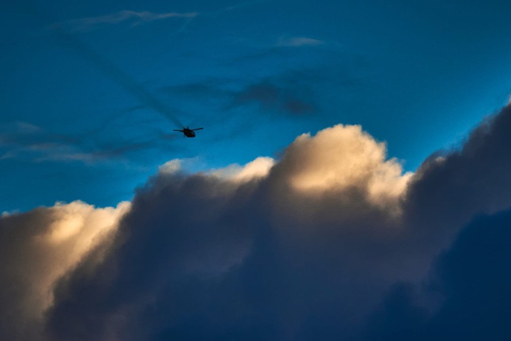 A Ukrainain Storm Shadow cruise missile fired on a Russian target in flight, 2024. (Source: Ukrainian Air Force)