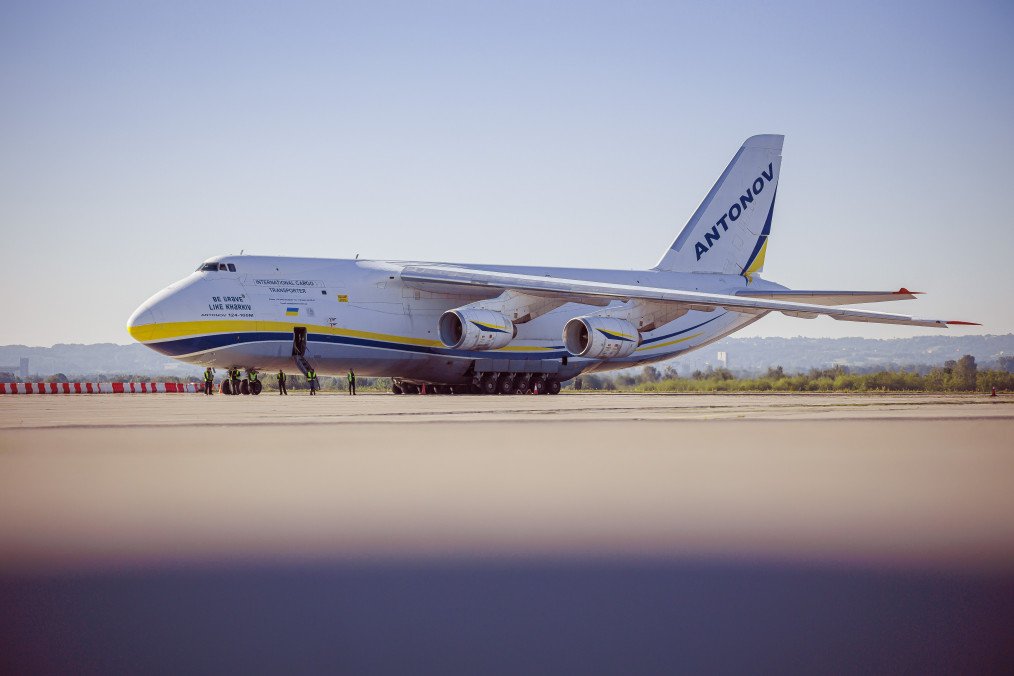 An Antonov AN 124-100M transport aircraft, photographed at Rzeszow Airport on August 24, 2026 in Rzeszow, Poland. Illustrative photo. (Source: Getty Images)