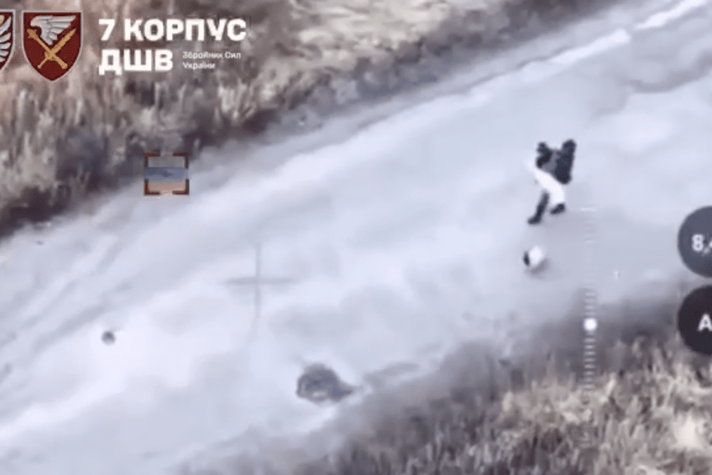 Russian Drone Strike Kills Two Civilians and a Dog Under White Flag in Kharkiv Region Russian Drone Strike Kills Two Civilians and a Dog Under White Flag in Kharkiv Region
