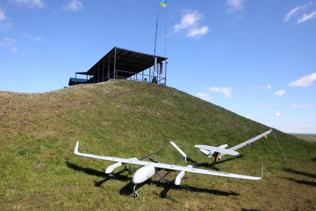 Ukrspecsystems Partners With UK Universities to Shape Next Generation of Drone Engineers UKRSPECSYSTEMS reconnaissance and strike unmanned aerial vehicle is seen during the instructional methods exercise in Rivne Region, Ukraine on May 26, 2021. Illustrative photo. (Source: Getty Images)